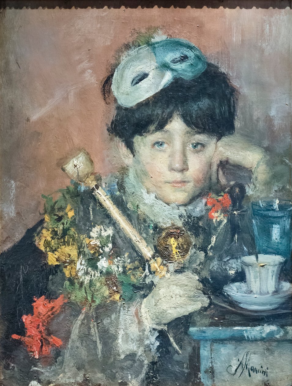 Maschera - Palazzo Pitti,, Firenze